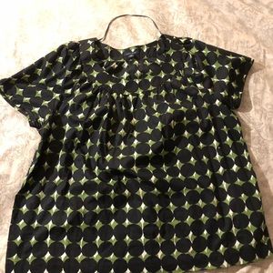Tommy Hilfiger Pretty Blue and Green Blouse